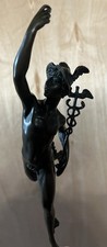 ART DECO BRONZE MERCURY FIGURE