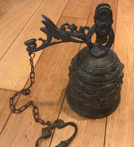 Antique heavy cast - cast, brass