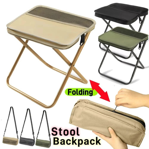 Folding backpack stool outdoor - folding,