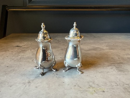 Antique salt pepper shakers - salt,