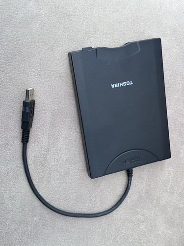 Toshiba external floppy drive - external,