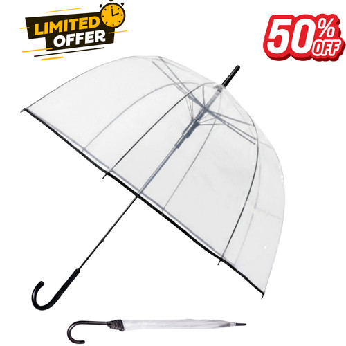 Large clear transparent dome - large,