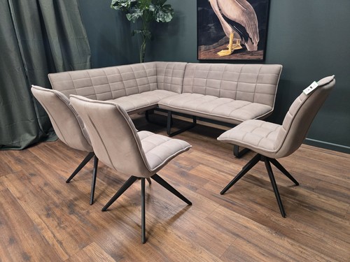 Luno rhf corner bench - bench, 3x