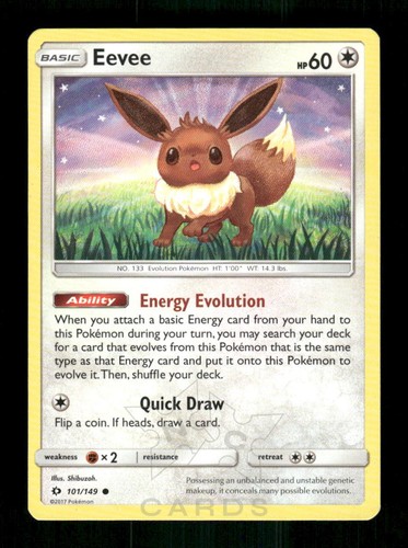 Eevee 101 149 - common, sm