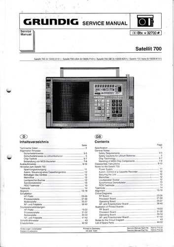 Service manual for grundig - service,