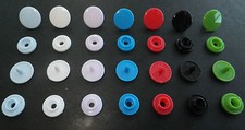 KAM Snaps Rivets Poppers Fasteners 100 or 50 Sets 7 Colours T3 or SIZE 16