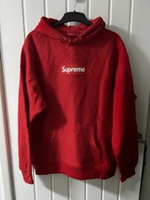 Supreme Men's Hoodie Red Size