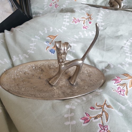 Vtg 60s oval seba trinket - ,