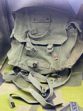 Original WW2 British Army 1944 Pattern Webbing Small Pack with Shoulder Straps