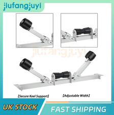 Boat Trailer Bottom Support Bracket with Keel Rollers Holder Accessory  1000KG