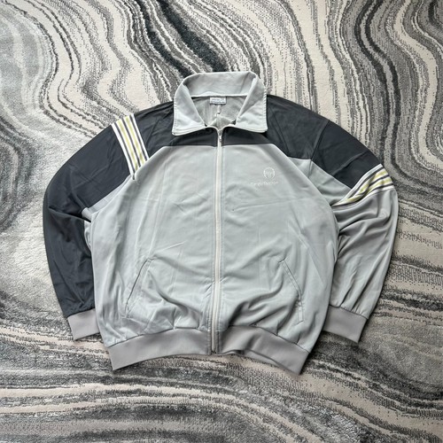 Vtg sergio tacchini grey - 90's,