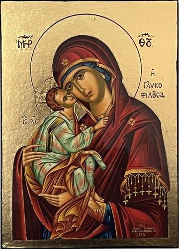 Virgin mary theotokos icon - virgin,