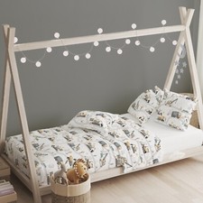 Kids Diggers Boys Cot 