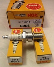 NGK B9ES Spark Plug x 2, fits