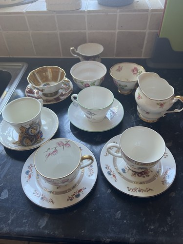 Selection vintage cups - selection,