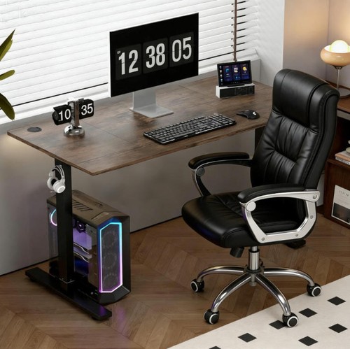 Sturdy electric standing desk - standing,
