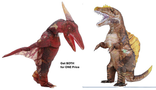 Two inflatable pterodacty and - two,