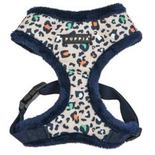 Puppia Dog Harness, No Pull, Adjustable, Elyse Blue, Small Fits 12-15.5" chest