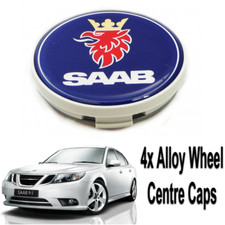 Set of 4 Pcs 62/3mm SAAB Wheel