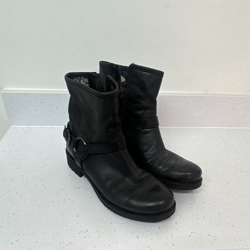 Geox girls black leather - geox,