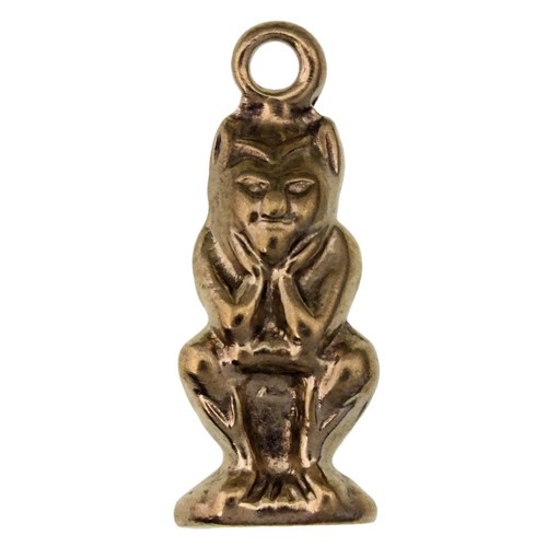 Vintage brass lucky pixie isle - vintage,