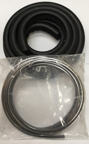 Ford 100e front screen rubbers - screen,