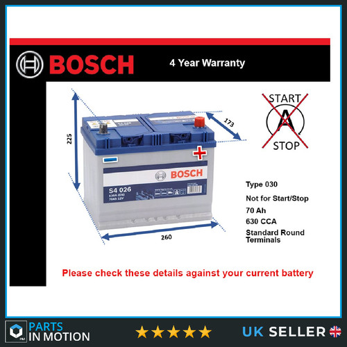 Battery fits daimler - daimler, dart