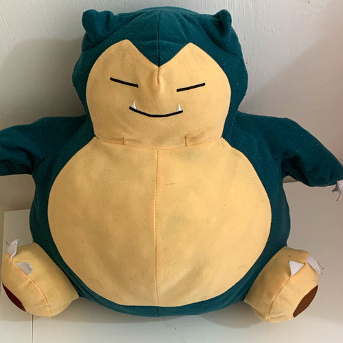 Pokémon snorlax large plush - pokémon,