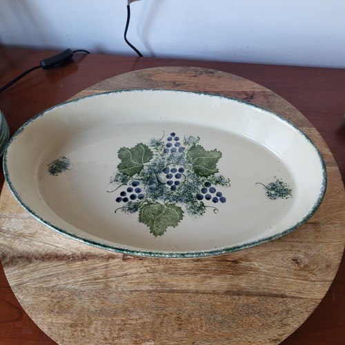 Very large oval poole - poole, pottery