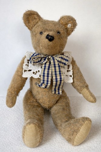 Antique tall teddy - antique,