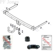 Tow-Trust Towbar for Ford C-Max MPV 2007-2020 - Swan Neck Tow Bar