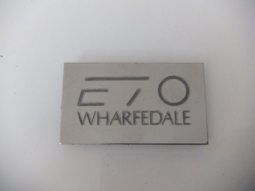 Wharfedale e70 badge emblem - wharfedale,