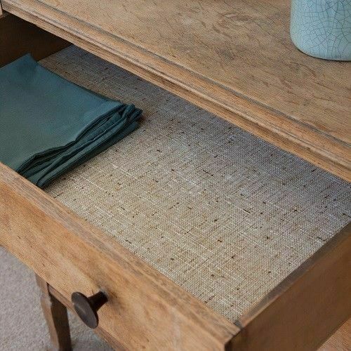 45cm hessian beige vinyl - x,