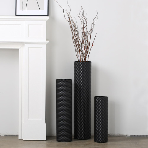 Tall floor vases - set,