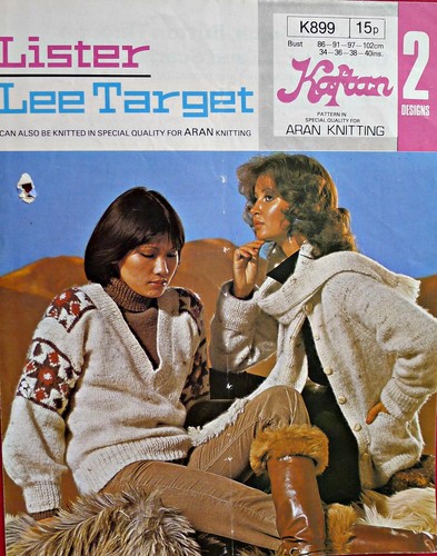 Vintage lister k899 knitting - k899,