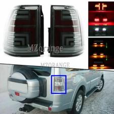 2x LED Dynamic Rear Tail Light For Mitsubishi Pajero Shogun MK4 NS NW 2006-2020