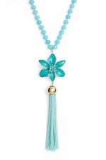 kate spade new york 'Lovely Lilies' Pendant Necklace