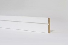 Door Architrave Sets  White Primed MDF  Square Edge and Grooved  68 x 18mm