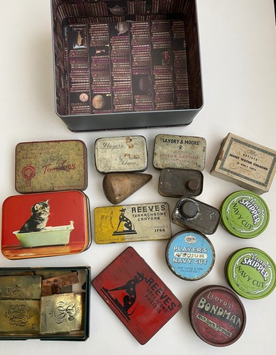 Selection old vintage - old, empty