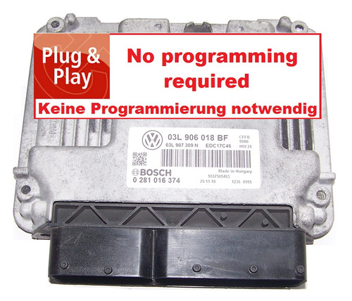 Control unit passat 2 0l - control,
