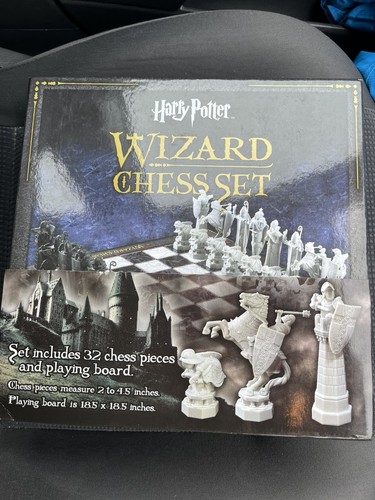 Harry potter wizard chess set - chess,