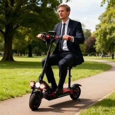 🛴 Electric Scooter for Adult Foldable Scooter Peak 500VV E Scooter with Seat 🛴