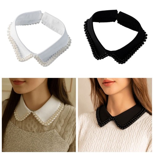 Detachable neck collar elegant - detachable,