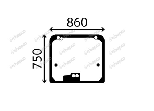 For jcb telehandler rear - for,,
