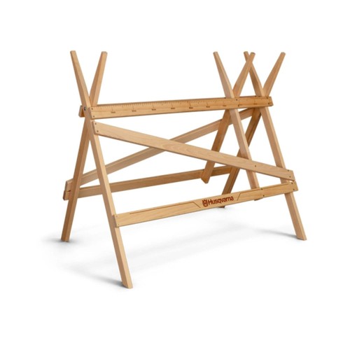 Husqvarna wooden sawhorse - husqvarna,
