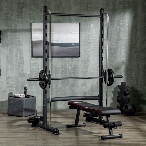 Smith machine squat rack - rack, home