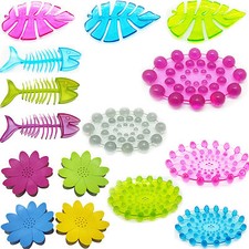 New Hard Silicone Shape Soap Dish, Soap Holder, Soapbox Various Style