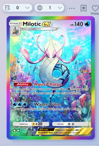 Pokemon tcg pocket milotic - pocket,