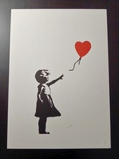 BANSY Numbered Litho Poster 19,5x27,5 POP ART