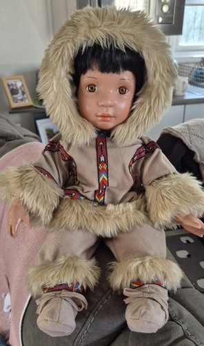 Porcelain doll hamilton - doll,